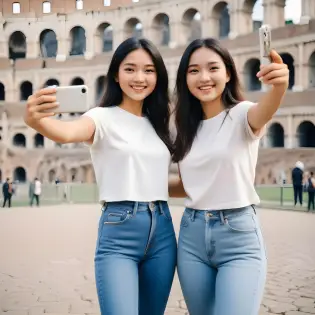 freepik_edit_35mm film photography Two young Asian women taking 2